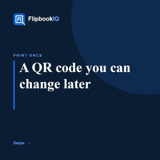 Cover of Carousel: A QR code you can change later