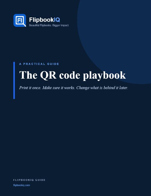 Cover of The QR code playbook