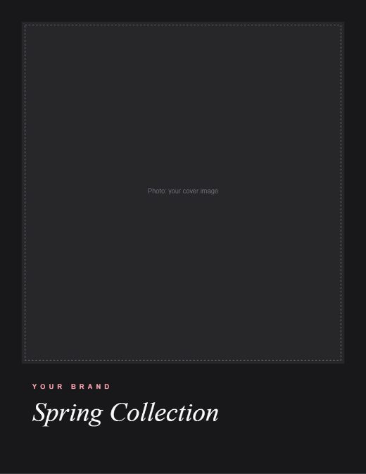 Lookbook template preview
